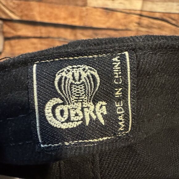 Dublin Michigan The Jerky Place Hat Cap Black Adjustable Flame Cobra Headwear - Picture 7 of 7